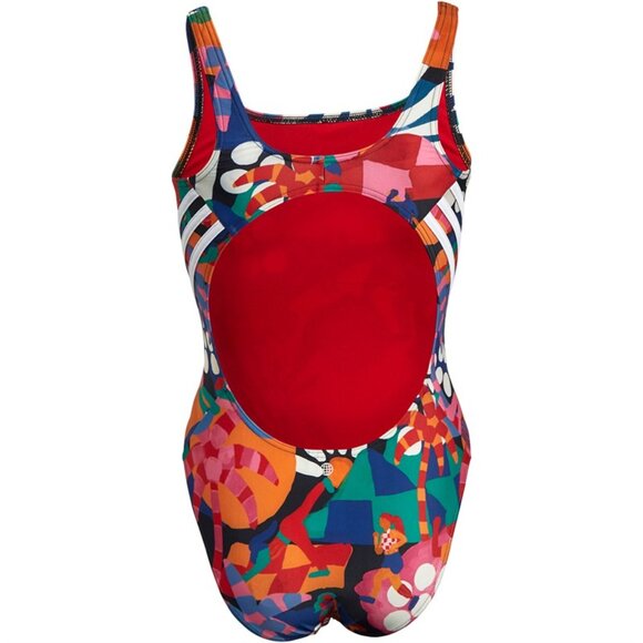 NEW ADIDAS X FARM RIO MULTICOLOR1 PIECE SWIMSUIT #HY5563 SZ 6 or 10 - Picture 6 of 6